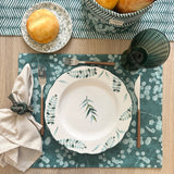 Set 4 Individuales antimanchas Cotton verde