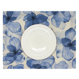 Set 4 Individuales antimanchas Magnolia blue