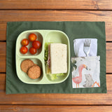Individual lonchera antimanchas reversible Jungle