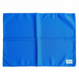 Individual lonchera antimanchas reversible Azul/Gris