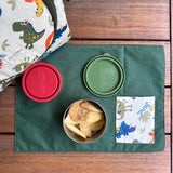 Individual lonchera antimanchas reversible Jurassic