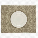 Set 4 Individuales antimanchas Brocado