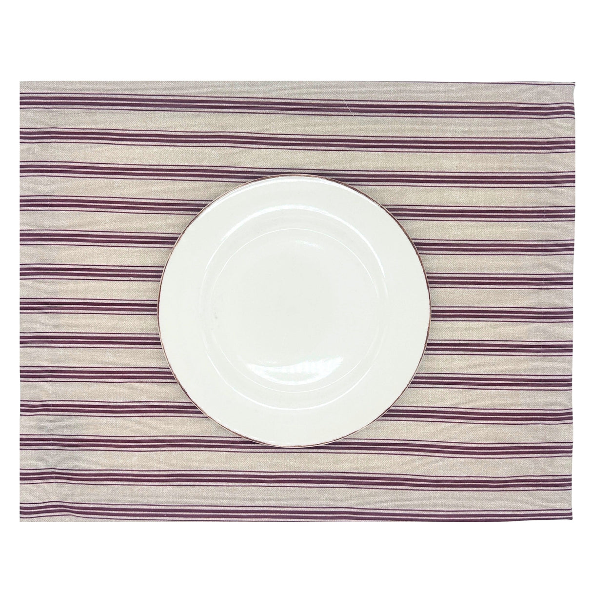 Set 4 Individuales antimanchas Crucero Granate