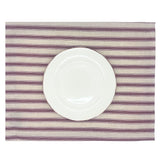Set 4 Individuales antimanchas Crucero Granate
