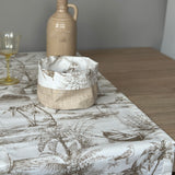Camino de mesa antimanchas Cartagena Beige