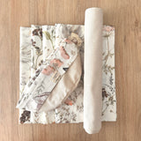 Set 4 Individuales antimanchas Natura + Camino Arena + Panera Natura