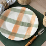 Set 4 Individuales antimanchas Loneta Verde