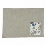 Individual lonchera antimanchas reversible Cats