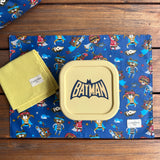 Pack Superhéroes (individual + 4 servilletas)