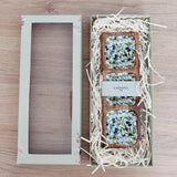 Bandeja rectangular Olivas con 3 divisiones