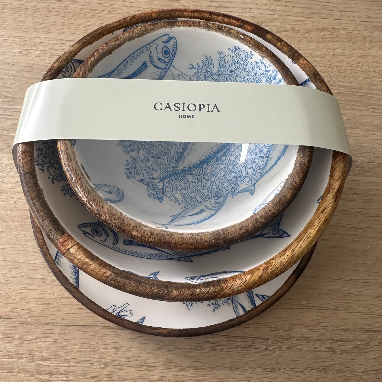 Pack 2 Cuecos + Plato Peces