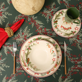 Mantel antimanchas redondo Crown