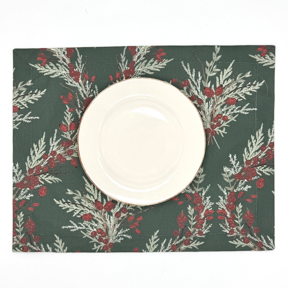 Set 4 individuales antimanchas Crown Verde
