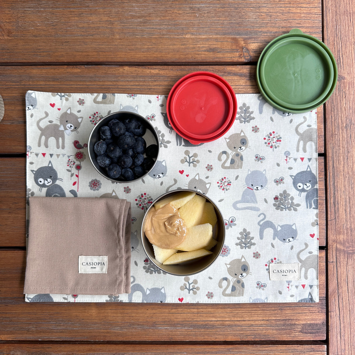 Pack Cats (individual + 4 servilletas)