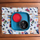 Individual lonchera antimanchas reversible Carritos