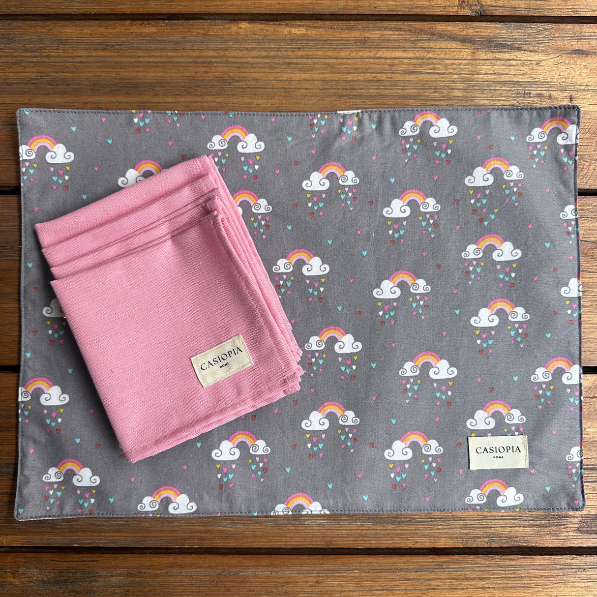 Pack Arcoiris (individual + 4 servilletas)