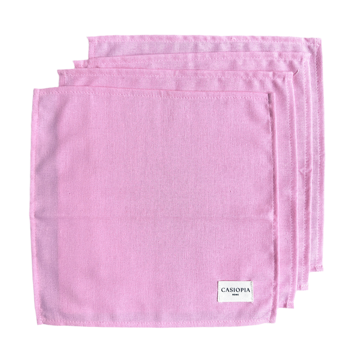 Set 4 Servilletas lonchera rosa