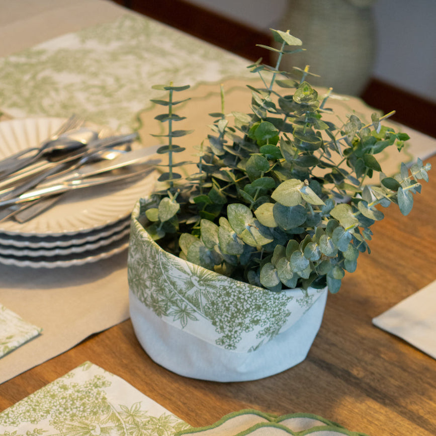 Panera  Toile de Jouy Verde