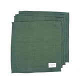 Set 4 Servilletas lonchera Verde Caza