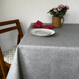 Mantel rectangular antimanchas Loneta Gris