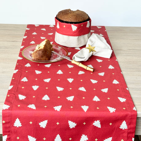 Camino de mesa antimanchas Pinos