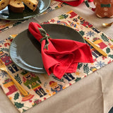 Set 4 individuales antimanchas Nutcracker