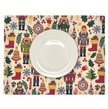 Set 4 individuales antimanchas Nutcracker