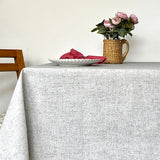Mantel rectangular antimanchas Loneta Gris