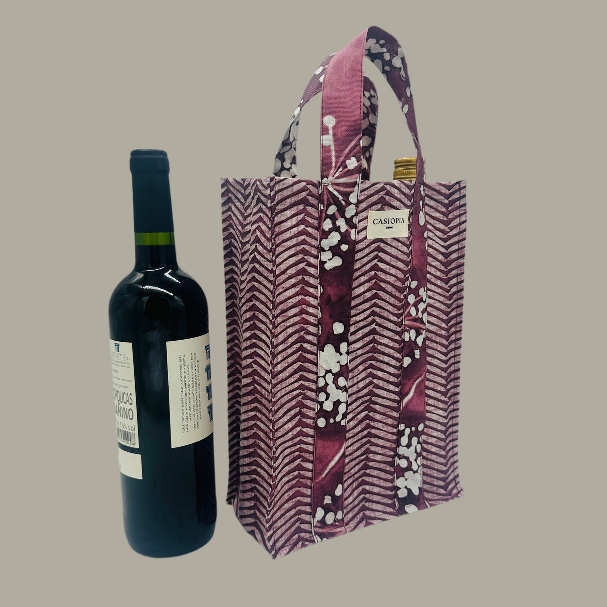 Portavinos Espiga granate