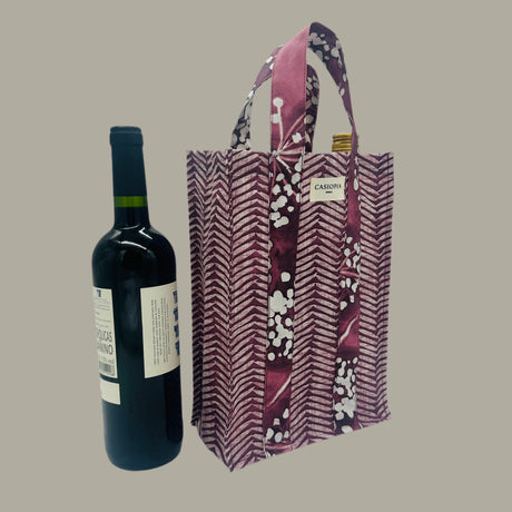 Portavinos Espiga granate