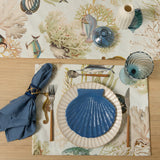 Camino de mesa antimanchas Acuario