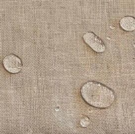 Mantel antimanchas cuadrado 100% Lino Beige