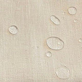 Mantel antimanchas cuadrado 100% lino Hueso