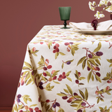 Mantel rectangular antimanchas Olivas