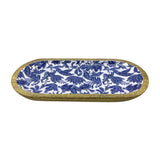 Fuente Flor azul pequeña