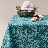 Mantel antimanchas cuadrado Cotton verde