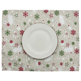 Set 4 Individuales antimanchas Copos