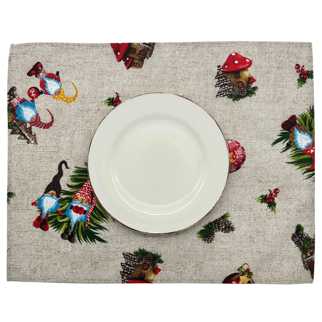 Set 4 Individuales antimanchas Elfo