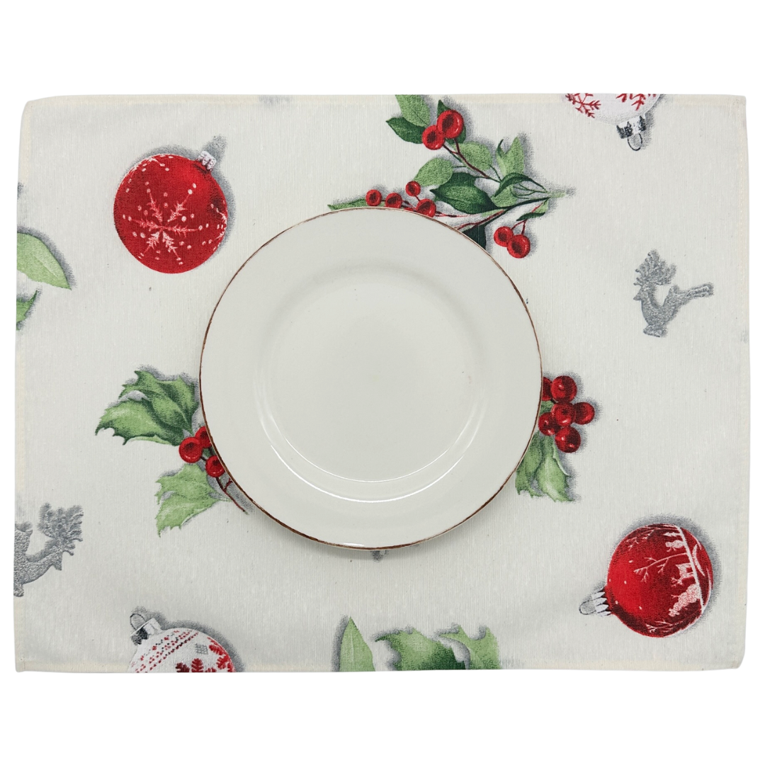 Set 4 Individuales antimanchas Tradition