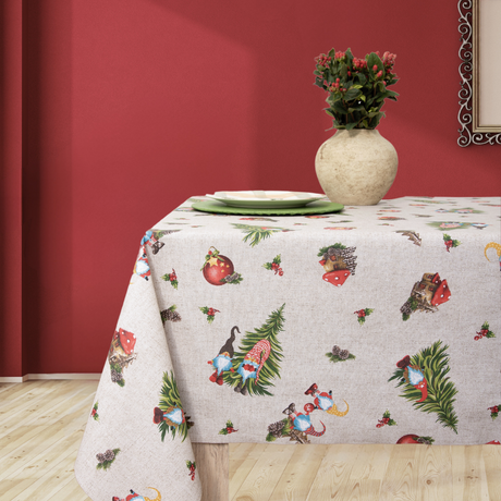 Mantel rectangular antimanchas Elfo