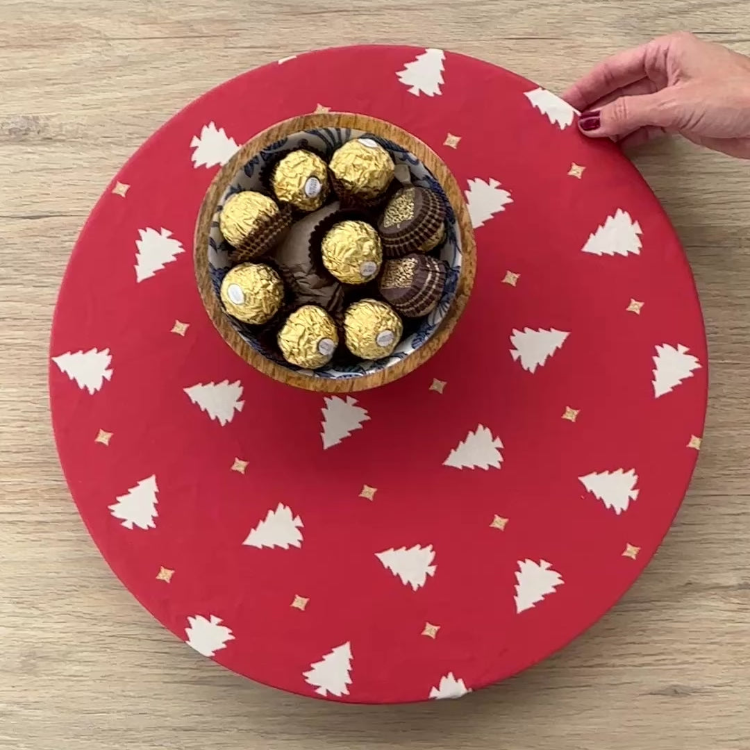 Tabla giratoria pequeña Pinos