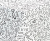 Mantel PAINT Letras